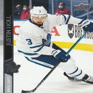 Justin Holl - 2020/2021 Upper Deck Series 2 Hockey Card - Card Number 418